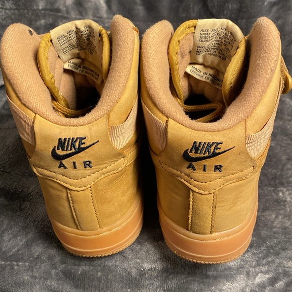 Nike Air Force 1 mid 07’ Flax - Picture 4 of 7